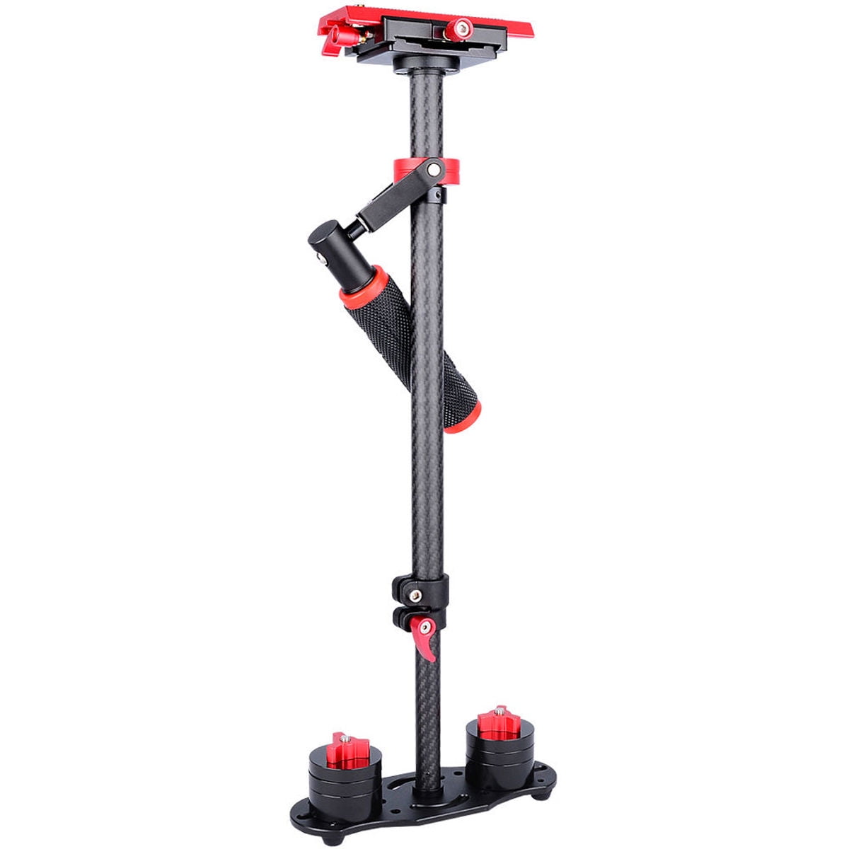 YELANGU S60T Carbon Fiber Handheld DSLR Camera Stabilizer, Black