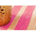 thumbnail image 2 of Chouhan Rugs Natural Jute Pink Lined Rug Bohemian Rug Decor Rug Handwoven Rug Custom Rug Decorative Rug, 2 of 8