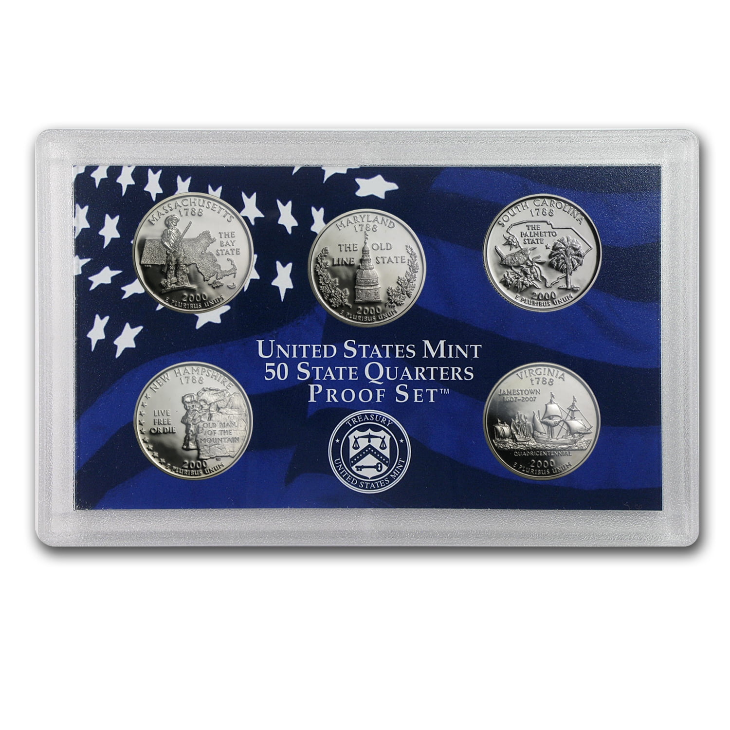a724DDC Details about   2000 UNITED STATES MINT 50 STATE QUARTERS PROOF SET 