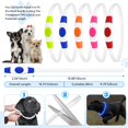 thumbnail image 3 of Miaocao LED Dog Collar, Light Up Dog Collars USB Rechargeable for Night Walking-Fashion TPU Glowing Safety Pet Collar Lights for Small Dogs Cat(Pink), 3 of 8