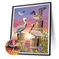 thumbnail image 2 of 5D DIY diamante pintura animal completo redondo taladro mosaico arte cuadro decoración del hogar Hugtrwg Para estrenar, 2 of 9
