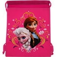 thumbnail image 2 of Disney Frozen Pink Drawstring Bag For Muti Purpose Use, 2 of 3