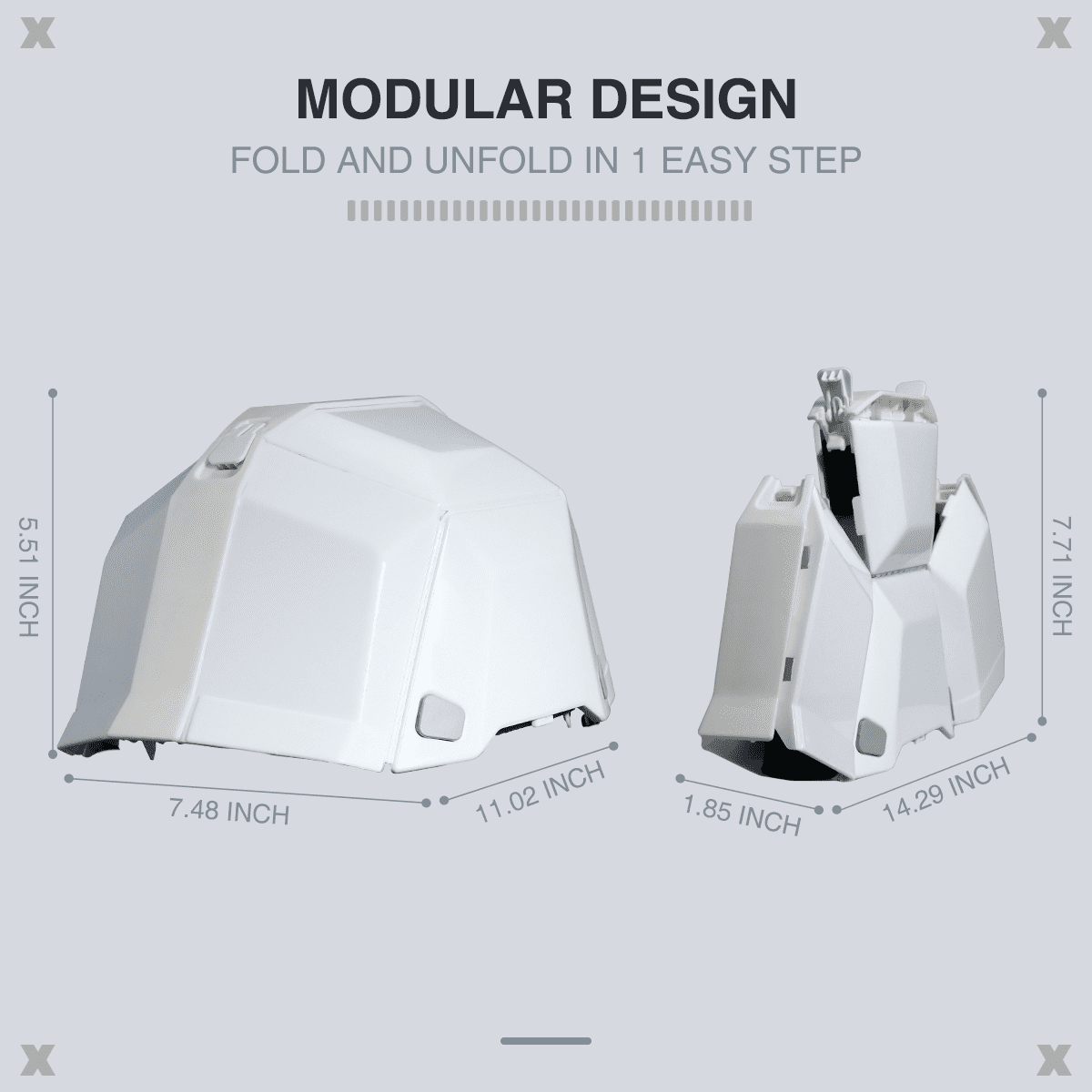 Foldable Safety Hardhat Helmet Outdoors Collapsible Helmet Perfect Construction Hard Hats Safety Cap One Size for Offices Earthquake Public Facilities of Disaster (White)