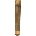 thumbnail image 2 of Ekena Millwork 6"W x 36"D x 42"H Traditional Craftsman Rough Sawn Bracket, Western Red Cedar, 2 of 4