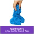 thumbnail image 3 of Bolsa resellable Play Sand Kinetic Sand Blue de 1,13 kg para niños a partir de 3 años, 3 of 9