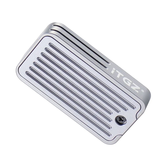 Seitruly Caja de disco duro M.2 de estado sólido NVMe/Ngff 10 gbps sin herramientas CNC disipación de calor carcasa USB3.1 tipo de caja Type3 NO3