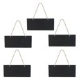 thumbnail image 1 of 5pcs Mini Chalkboards Single Sided Black Board for Message Board Signs, 1 of 3