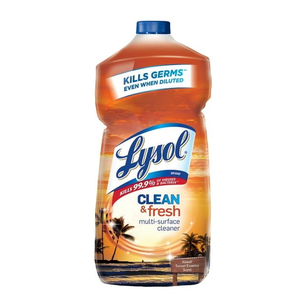 Lysol Clean & Fresh MultiSurface Cleaner, Hawaii Sunset, 28oz