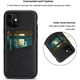 TENDLIN Compatible with iPhone 11 Case Wallet Design Premium Leather Case with 2 Card Holder Slots (Black) - image 5 of 5