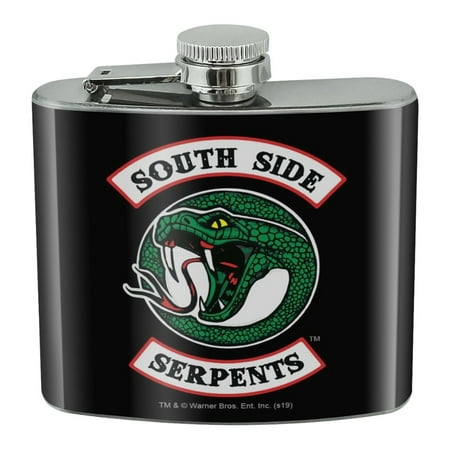 

Riverdale South Side Serpents Stainless Steel 5oz Hip Drink Kidney Flask