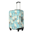 thumbnail image 2 of Balery Luggage Cover White Geese and Flower Print Suitcase Covers for Luggage Elastic Washable Suitcase Protector Fits 18-32 Inch Luggage-Large, 2 of 9