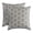 Silver Ivory, variant on Homebia Designs Handmade Silver Pillow Cover - 16x16 Inch, Elegant Decorative Cushion Case with Elegant Peacock Design for Sofa, Couch, Bed & Living Room - Cover Only (1Pack)