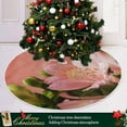 thumbnail image 6 of FMSHPON Tulip Xmas Christmas Tree Skirt Stand Mat for Holiday Party Decoration Indoor Outdoor 36 inches, 6 of 6