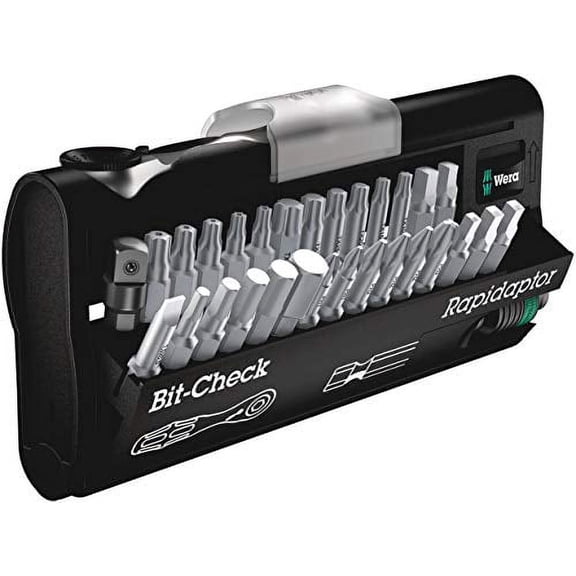 Wera - 5346293001 1/4" Drive Bit Set and Carrying Case