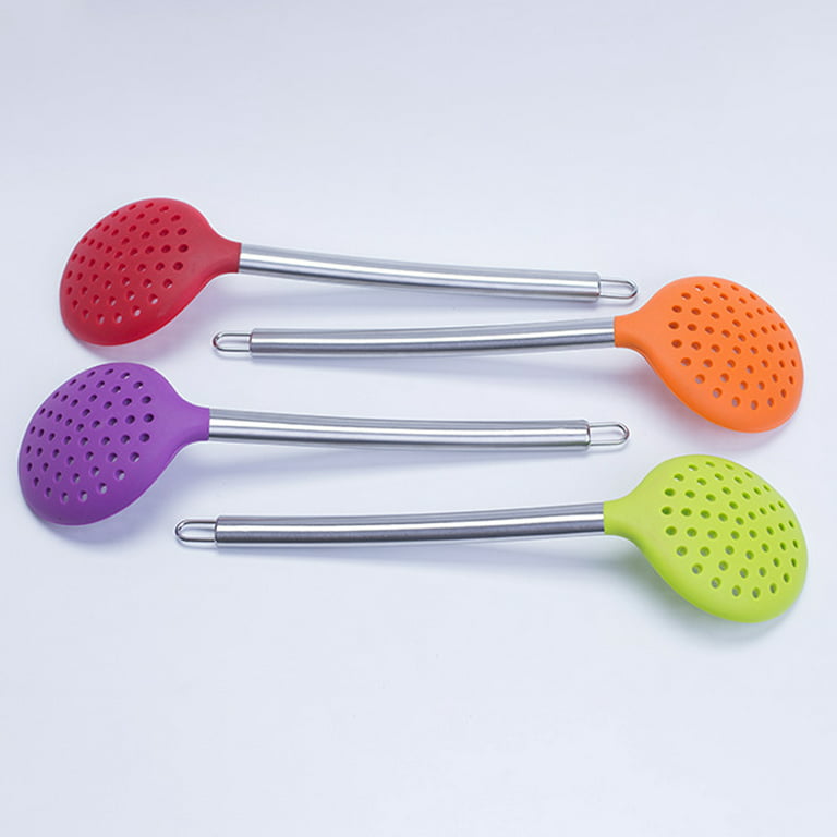 Yin Food Grade Silicone Slotted Turner Nonstick Hollow Design
