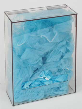 ZORO SELECT 4GMT3 Hairnet Dispenser,PETG,Clear
