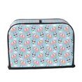 thumbnail image 2 of Yiaed Cute Panda Flying in the Sky Print Two Slice Bread Machine Cover, Universal Size Kitchen Appliance Cover for Bread Machine,Bread Machine Cover, 2 of 7