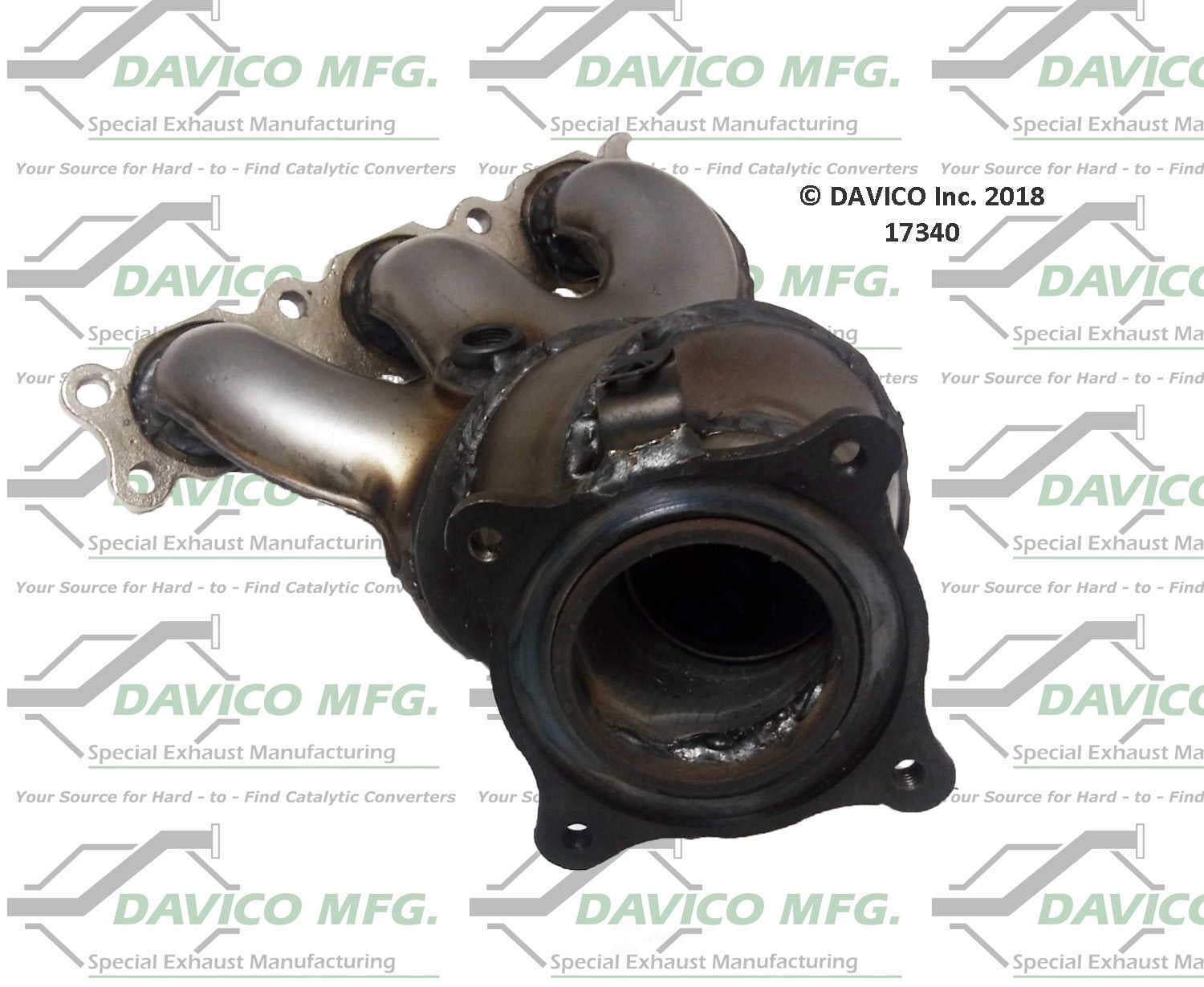 Davico Mfg 17340 Direct-Fit Catalytic Converter