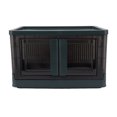 thumbnail image 1 of 32L Large Plastic Storage Bins Closet Organizers Storage Snack Storage Cabinet Transparent Storage Cabinet Multi Storage Bins With Lid For Clothes Toys Snack, 1 of 8