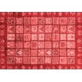 thumbnail image 1 of Ahgly Company Indoor Rectangle Abstract Red Modern Area Rugs, 5' x 8', 1 of 4