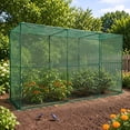 thumbnail image 2 of Aoodor 12'x4'x6' Crop Cage Plant Protection Netting Tent with Zipper for Vegetables Fruits and Plant, Suitable for Garden Yard and Lawn, 2 of 9