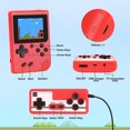 thumbnail image 4 of Consola de juegos, consola de juegos retro Fc (roja), consola de juegos portátil para niños, mini consola de juegos con 400 juegos clásicos, regalo para niños, 4 of 5