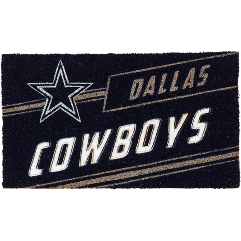 Dallas Cowboys 16'' x 28'' Coir Punch Mat - Walmart.com