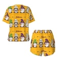 thumbnail image 5 of Lsque Cute Gnomes Halloween Women's Short-Sleeved Pajama Set - 2 Piece Soft and Lightweight Sleepwear Set-Medium, 5 of 9