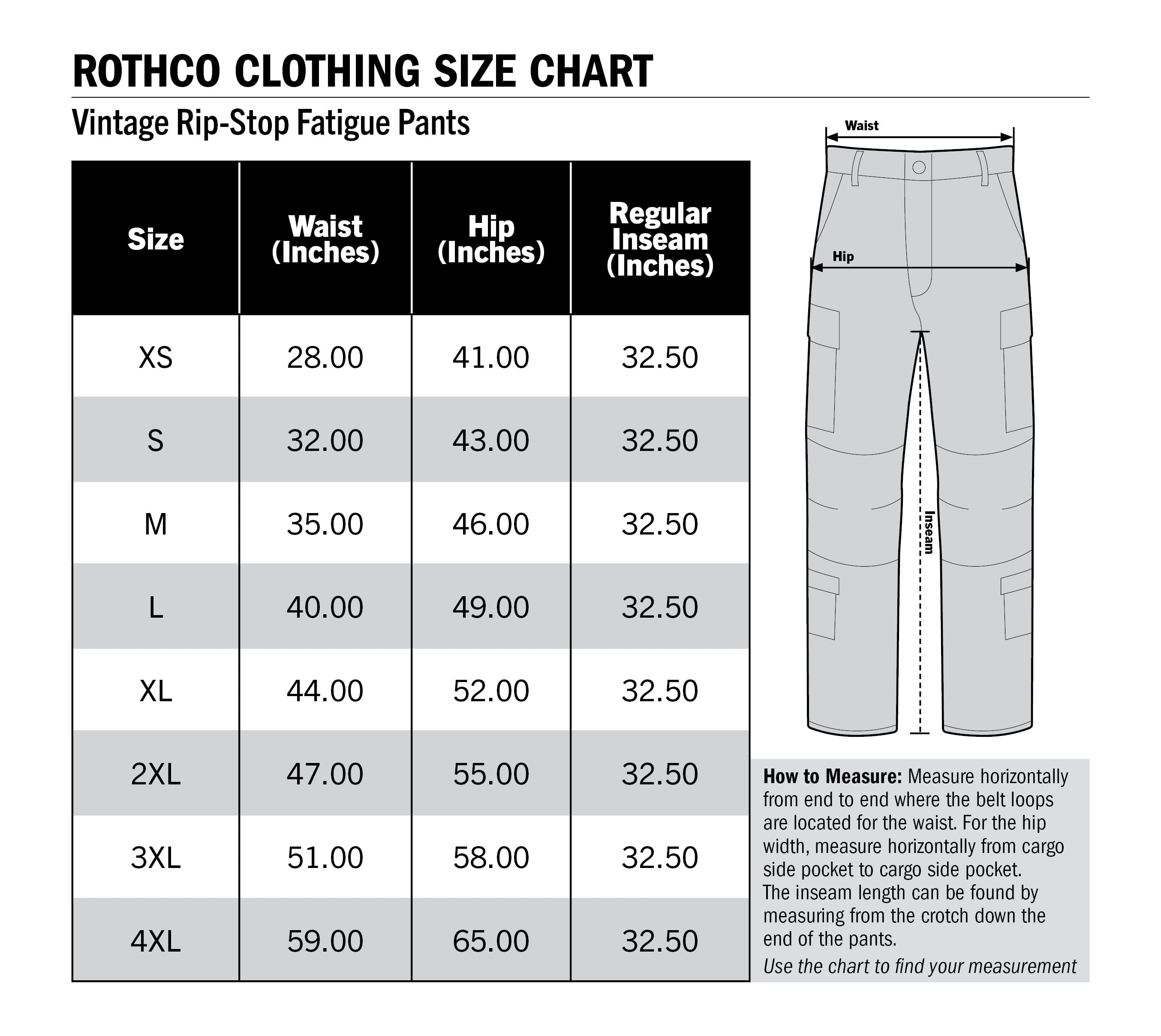 Rothco Vintage Vietnam Rip Stop Fatigue Pants, Olive Drab, XL