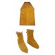 thumbnail image 1 of 1 Par De Protectores De Soldadura De 260 Mm De Longitud RESISTENTE AL CALOR Y Delantal, 1 of 7