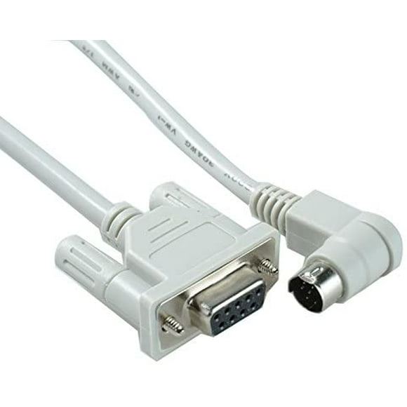Washinglee DB9 Programming Cable for Allen Bradley Micrologix PLC 1000 1100 1200 1400 1500 Series, for 1761-CBL-PM02