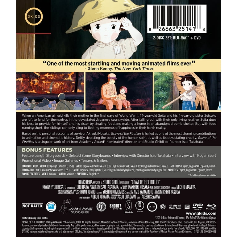 Grave of the Fireflies - Walmart.com