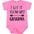 thumbnail image 3 of Inktastic I Got It from My Grandma Boys or Girls Baby Bodysuit, 3 of 5