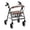 Bison, variant on HELLHERO Removable Rollator Walker Seat Covers Stretchable Material Most Standard Sized Rollator Walker Seat Back Cover Wave and Carp Pattern