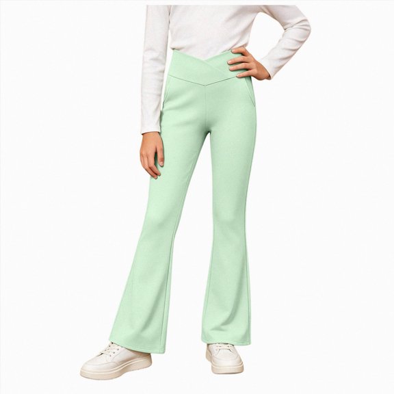 15-16 Years Teen Girls Drawstring Pants Elastic Waist Casual Jogger Yoga Pants Pajamas Pants Sweatpants Outdoor Jogger Pants