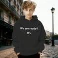 thumbnail image 2 of Boys Graphic Print Hooded Sweatshirt, Soft Long Sleeve Pullover Casual Jacket for Kids Youth Size 6-18, 2 of 4