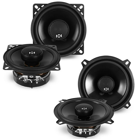 NVX Speaker Replacement Package for 2002-2011 Hyundai Accent 4" and 5.25" 2-Way Coaxial Car Speakers