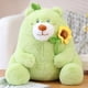 thumbnail image 1 of Soft / Cartoon / Cute / Flower Bear Plush Toy / Bear Doll Sitting with Flowers / Children's Birthday Giftgreen35cm Deng Xun unisex, 1 of 2