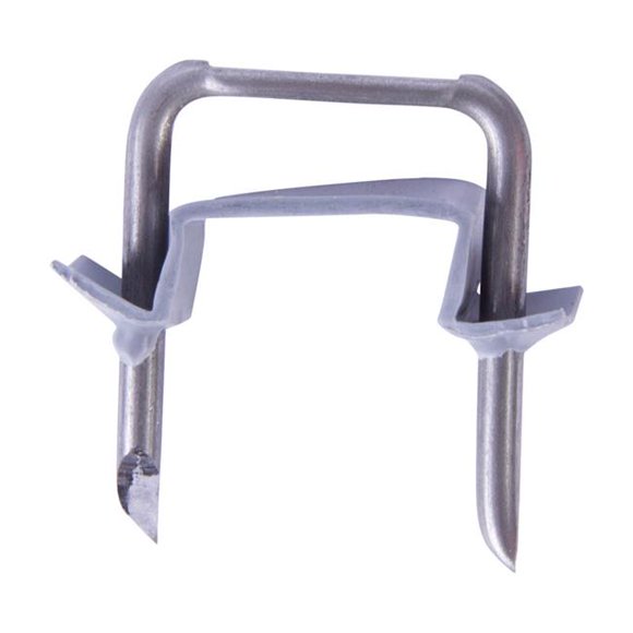 0.18 in. Silver Metal Insulated Service Entrance Staple - 50 per Pack, Pack of 9