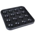 thumbnail image 4 of Soporte de Plástico para Piscina, Soporte para de Billar, Soporte para Bandeja, 16 , Bla Nuevo Cola Bandeja de bolas de billar de plástico para piscina con capacidad para 16 bolas - negro, 4 of 7