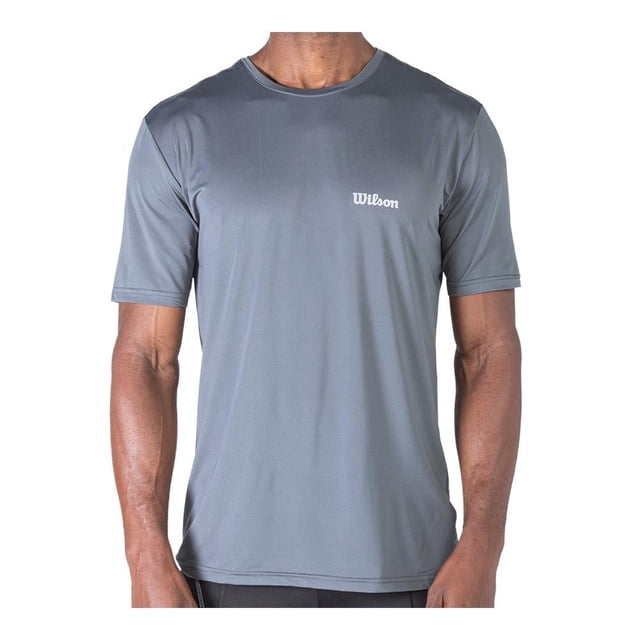 Playera Wilson para Hombre, Deportivo Gris Talla CH