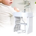 thumbnail image 3 of Estación de lavabo portátil Zulema con lavabo de Tubería de agua para niño chico Blanco, 3 of 8