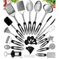 thumbnail image 1 of Juego de utensilios de cocina Home Hero de acero inoxidable, 41 piezas, 1 of 7