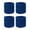 Royal Blue, variant on COUVER Cotton Terry Sport Wristbands Royal Blue Unisex One Size 2 Pairs