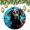 Pattern-9, variant on Ceramics Ornaments Dog Lovers Gift Stocking Name Tags Black Lab Christmas Red Bird - Cute Labrador Dog Christmas Tree Decorations Ornament Xmas Present