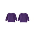 thumbnail image 2 of Miaouyo Kids Baby Boys Girls Knit Fall Sweater 0 3 6 9 12 18 24 Months 2T 3T 4T 5T Fashionable Versatile Solid Color Crew Neck Long Sleeve Tops, 2 of 9