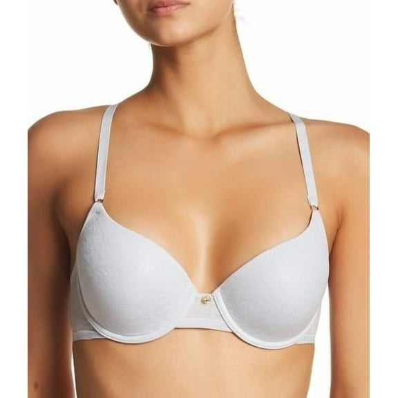 Natori WARM WHITE Sheer Jacquard Full Fit Underwire Bra, US 36DD, UK 36DD