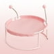 thumbnail image 1 of Cama colgante para gatos con estructura de acero y tela transpirable, diseño elevado para mayor frescura, desmontable para lavado fácil, color rosa, ideal para hogar o viajes., 1 of 6
