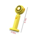 thumbnail image 3 of UttpKLBx Smart Tower Fan for Bedroom Portable Air Conditioners Portable Travel Fan Portable Mini Fan for Travel, for Home, Office Desktop, Outdoor (Yellow), 3 of 5