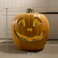 thumbnail image 5 of Gamexcel 20 Inch  Plastic Pumpkin Jack O' Lantern: Pre-lit Halloween Pumpkin for Indoor/Outdoor Holiday Decoration - Smile, 5 of 8